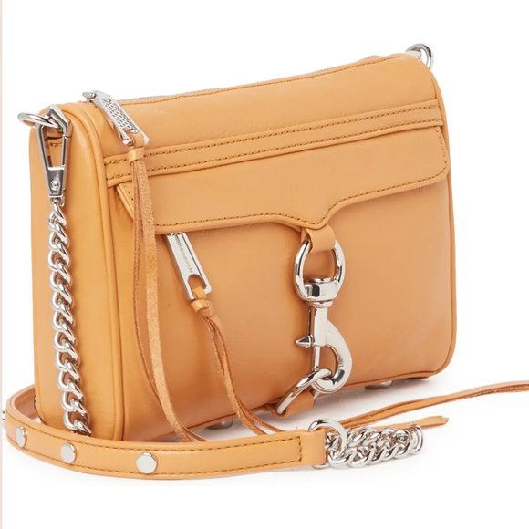 Rebecca Minkoff Mini Mac Leather Crossbody Bag - Picture 7 of 7